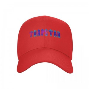 Trapstar Black Cap καπελα ανδρικα κοκκινα Greece | ZH03-163