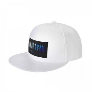 Trapstar Chenille Baseball Cap καπελα ανδρικα ασπρα Greece | GA33-454