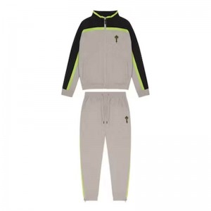 Trapstar Colorful Irongate T Shellsuit Set ανδρικα γκρι Greece | QQ11-509