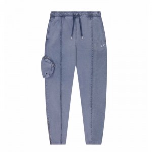 Trapstar Construct Hyperdrive Jogging Bottoms Παντελονι ανδρικα μπλε Greece | QJ43-459