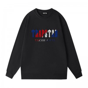 Trapstar Crewneck It’s A Secret Galaxy Φούτερ ανδρικα μαυρα Greece | RT40-991