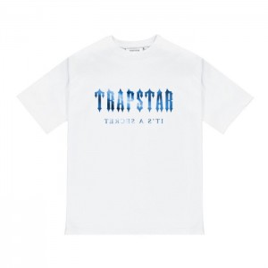 Trapstar Decoded Tee μπλουζακια ανδρικα ασπρα Greece | UL44-638