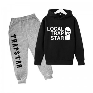 Trapstar Funny Face Smile Set ανδρικα μαυρα Greece | BX58-815