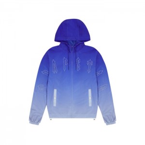 Trapstar Irongate Windbreaker εξωτερικά ενδύματα ανδρικα μπλε Greece | OW59-449