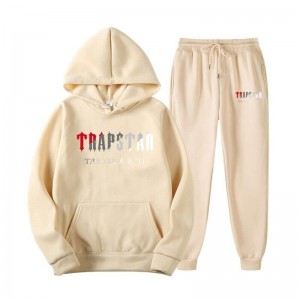 Trapstar It's A Secret Set ανδρικα κρέμα Greece | JH56-869