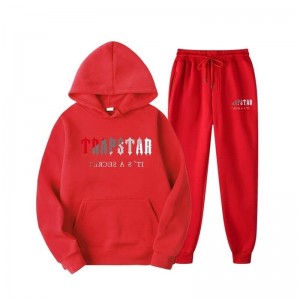 Trapstar It's Secret Set ανδρικα κοκκινα Greece | RS35-618