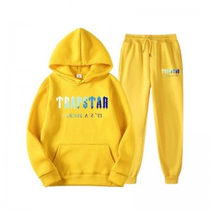 Trapstar It's a Secret Shining Set ανδρικα κίτρινα Greece | BL98-978