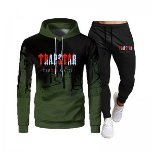 Trapstar It's a Secret Streetwear Set ανδρικα Χακί Greece | CL18-091