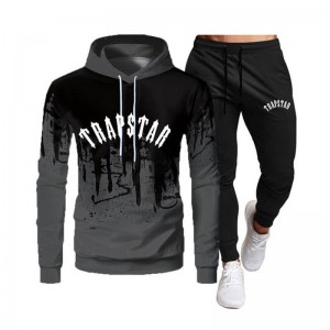 Trapstar It's a Secret Streetwear Set ανδρικα γκρι Greece | GZ60-314