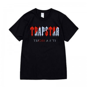 Trapstar It's a Secret κοντο Sleeve μπλουζακια ανδρικα μαυρα Greece | NL21-152