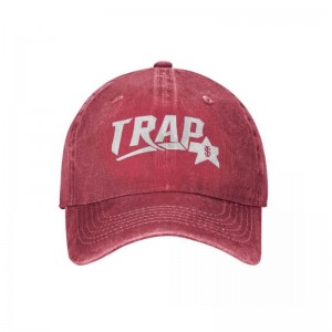 Trapstar Jacket Baseball Cap καπελα ανδρικα κοκκινα Greece | HV28-742