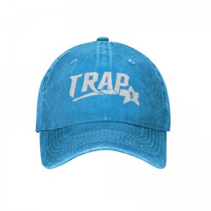 Trapstar Jacket Baseball Cap καπελα ανδρικα μπλε Greece | XY95-890