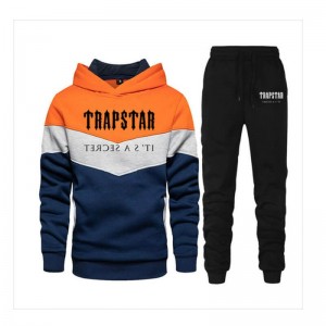 Trapstar Jogging Suit Set ανδρικα NavyBlue Greece | QC31-383