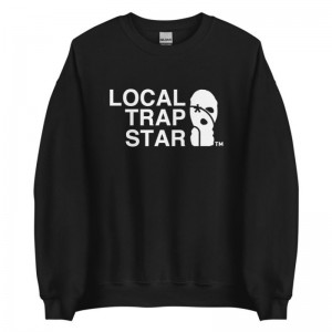 Trapstar Local Φούτερ ανδρικα μαυρα Greece | OG89-527