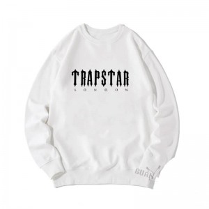 Trapstar Merch London Φούτερ ανδρικα ασπρα Greece | MR97-216