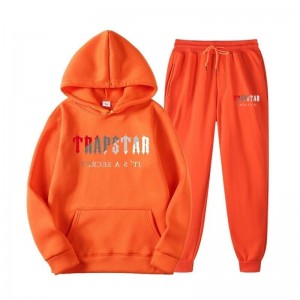 Trapstar Orange It's A Secret Set Set ανδρικα πορτοκαλι Greece | EX57-963