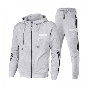 Trapstar Sportswear Set ανδρικα γκρι Greece | VF45-346