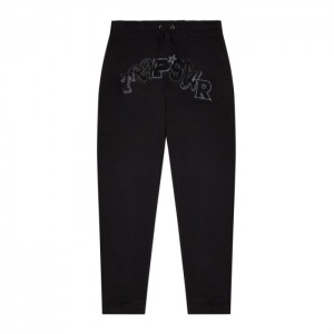 Trapstar Wildcard Chenille Jogging Bottoms Set ανδρικα μαυρα Greece | LL05-982