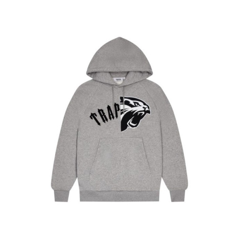 Trapstar Arch Shooters Hoodie Set ανδρικα γκρι Greece | FQ51-064