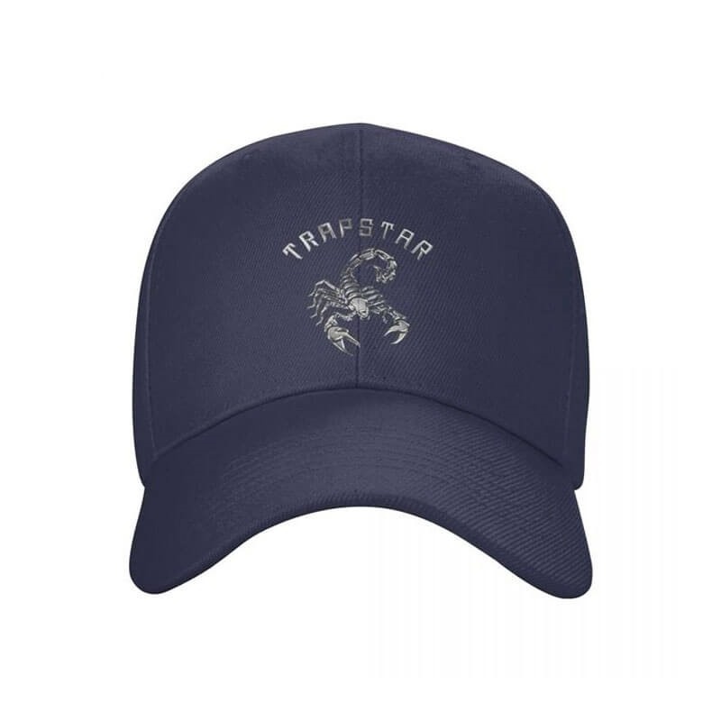 Trapstar Baseball black Cap καπελα ανδρικα μπλε Greece | AT13-263