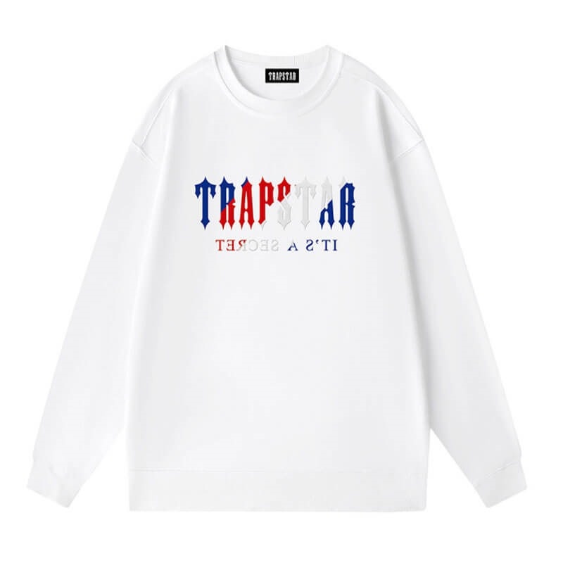 Trapstar Crewneck It’s A Secret Galaxy Φούτερ ανδρικα ασπρα Greece | DI66-629