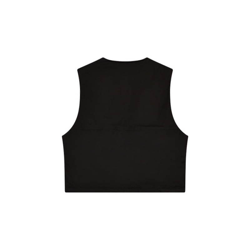 Trapstar Hyperdrive Pocket Vest εξωτερικά ενδύματα ανδρικα μαυρα Greece | YJ55-968