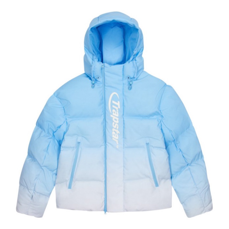 Trapstar Hyperdrive Technical Puffer εξωτερικά ενδύματα ανδρικα μπλε Greece | JO23-251