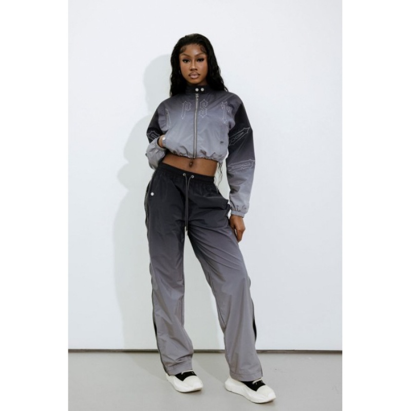 Trapstar Irongate Shellsuit Bottoms Παντελονι γυναικεια μαυρα Greece | OE87-003