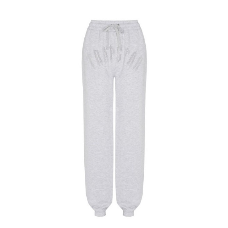 Trapstar Irongate Stud Loose Fit Jogging Bottoms Παντελονι γυναικεια γκρι Greece | GJ85-683