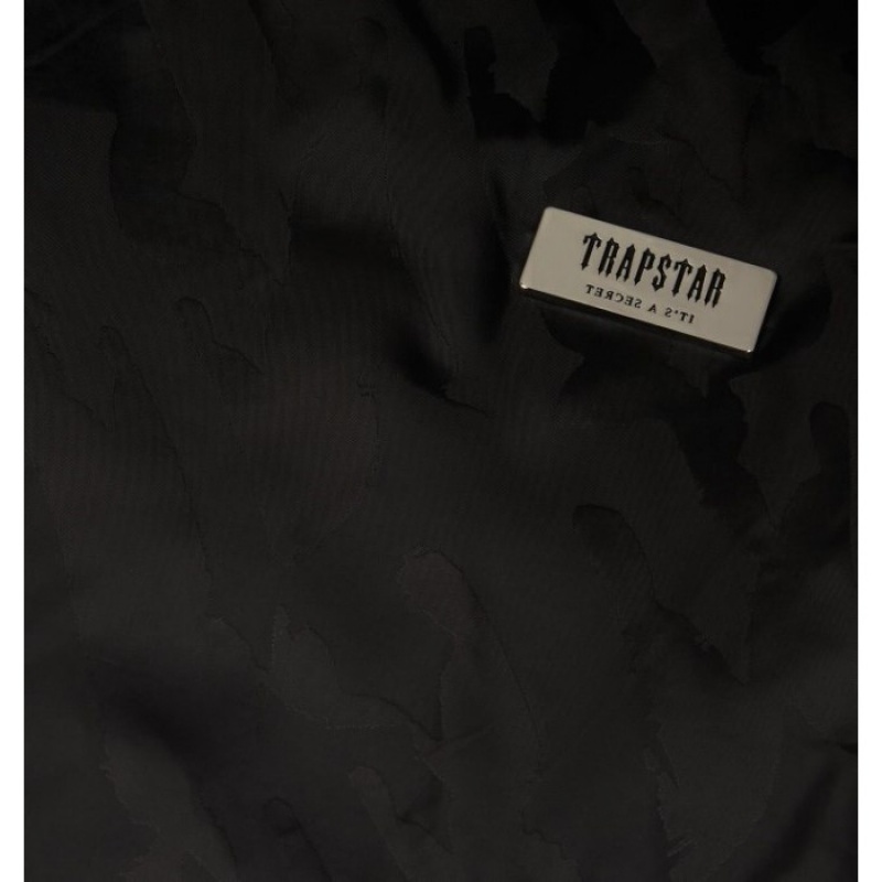 Trapstar Irongate T Jacquard Cargos Παντελονι ανδρικα μαυρα Greece | QX94-549