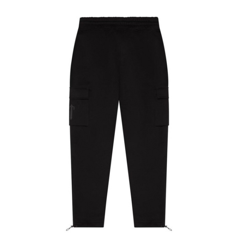 Trapstar Irongate T Trap Fleece Bottoms Παντελονι ανδρικα μαυρα Greece | LW07-071