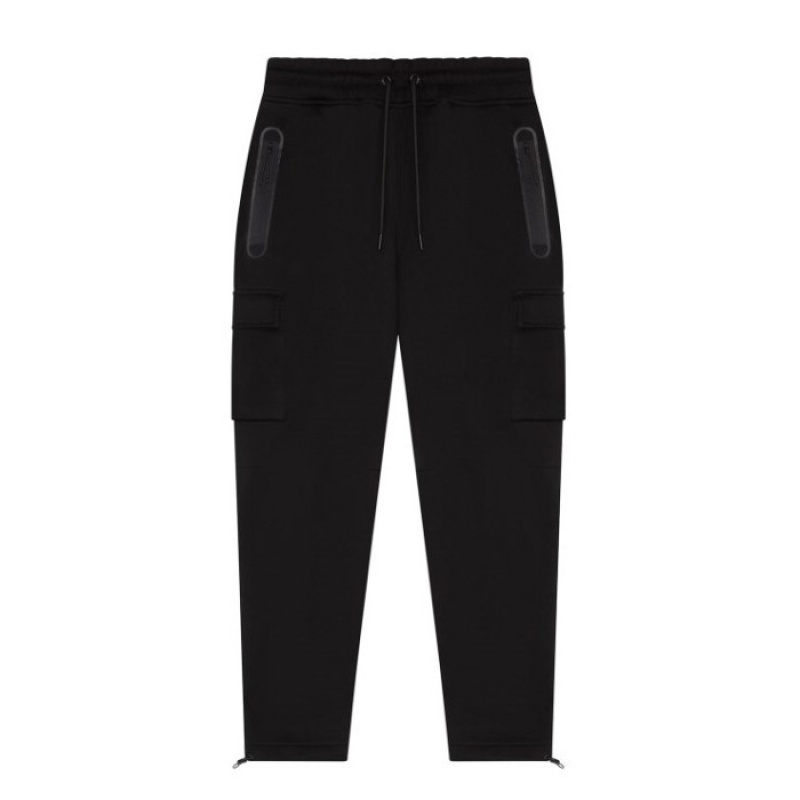 Trapstar Irongate T Trap Fleece Bottoms Παντελονι ανδρικα μαυρα Greece | LW07-071