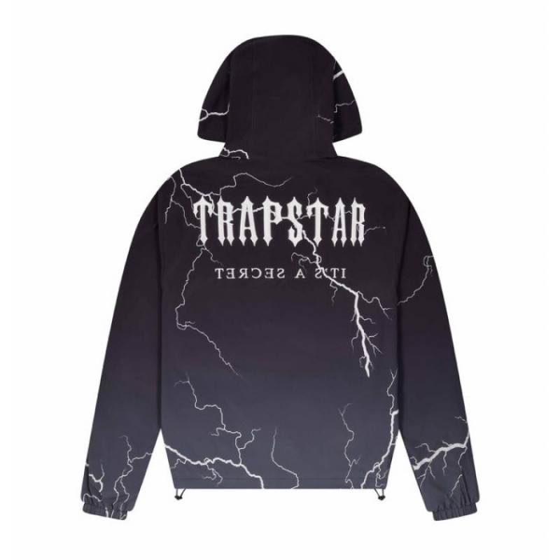 Trapstar Irongate T Windbreaker εξωτερικά ενδύματα ανδρικα μαυρα Greece | QQ66-061