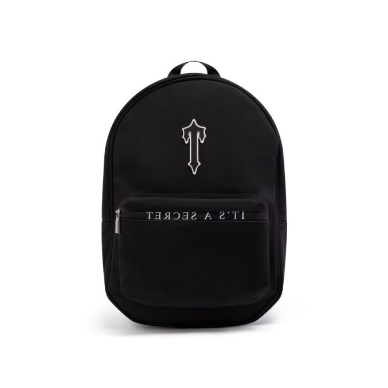 Trapstar It\'s A Secret Rucksack Τσαντεσ ανδρικα μαυρα ασπρα Greece | OB03-700