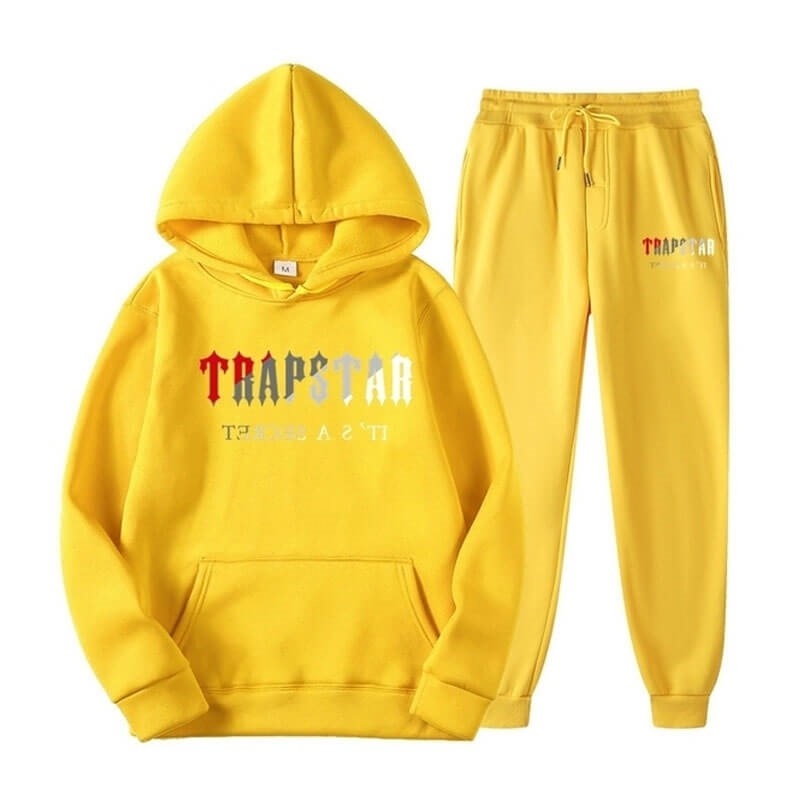 Trapstar It\'s A Secret Set ανδρικα κίτρινα Greece | NY47-318