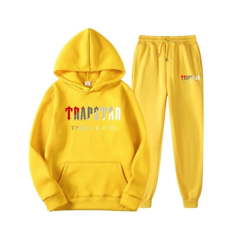 Trapstar It\'s Secret Set ανδρικα κίτρινα Greece | BJ65-803