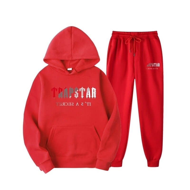 Trapstar It\'s Secret Set ανδρικα κοκκινα Greece | RS35-618