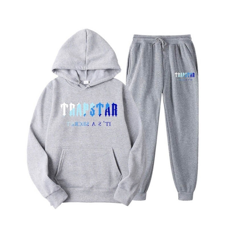 Trapstar It\'s a Secret Shining Set ανδρικα γκρι Greece | AS85-404