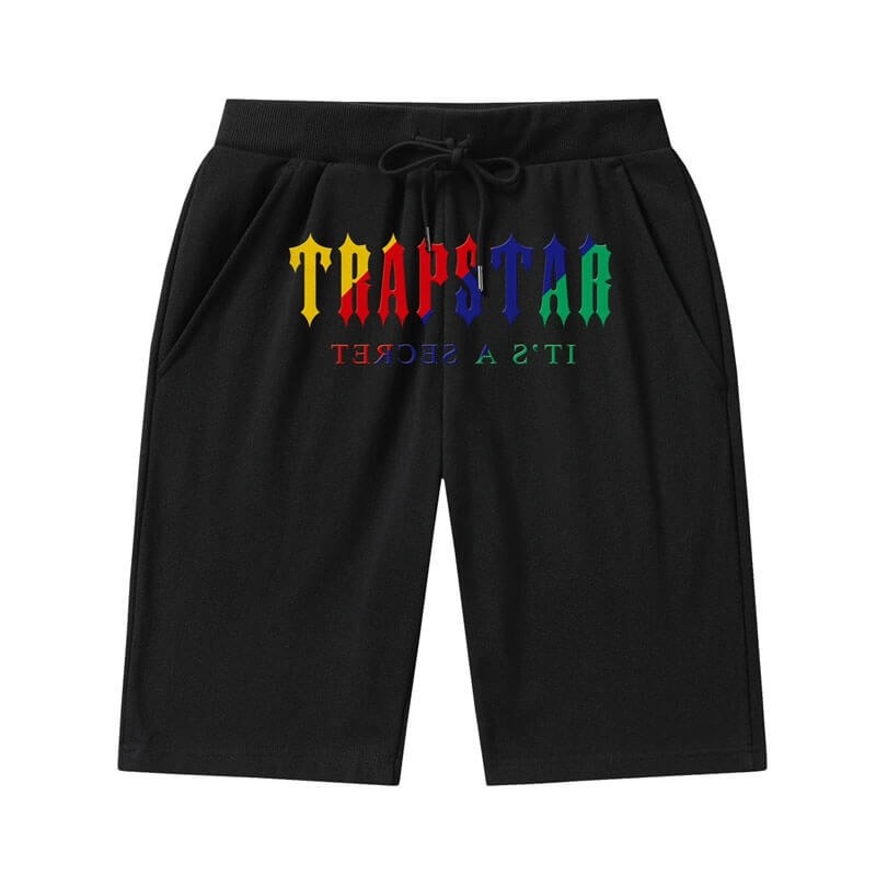 Trapstar It\'s a Secret Shinning Galaxy Σορτσ ανδρικα μαυρα Greece | RY52-413