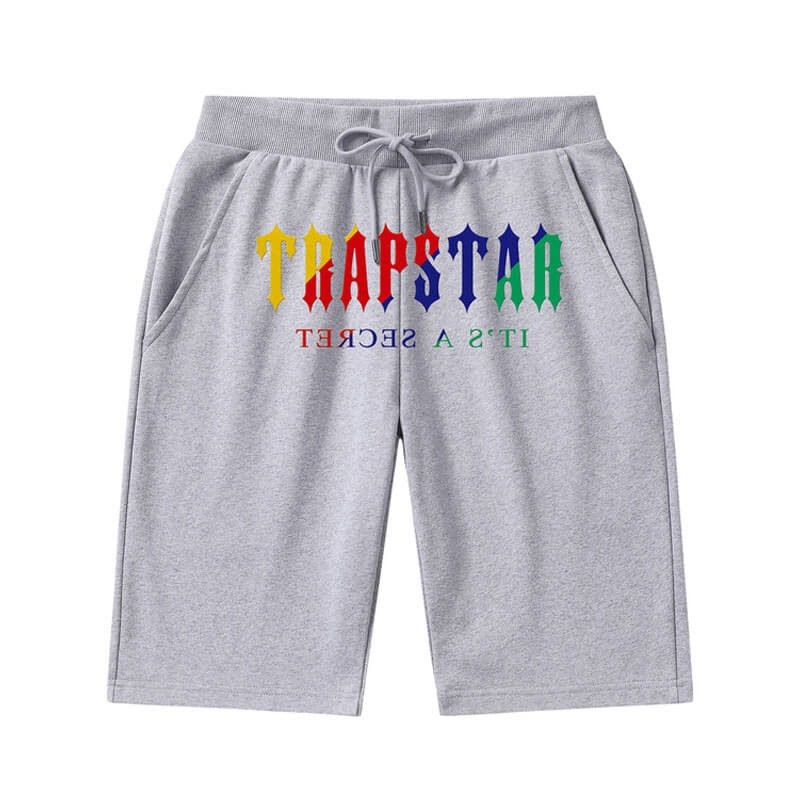 Trapstar It\'s a Secret Shinning Galaxy Σορτσ ανδρικα γκρι Greece | AY62-325