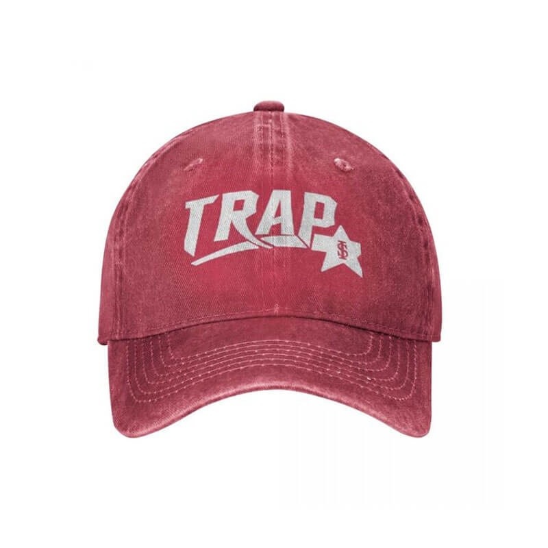 Trapstar Jacket Baseball Cap καπελα ανδρικα κοκκινα Greece | HV28-742