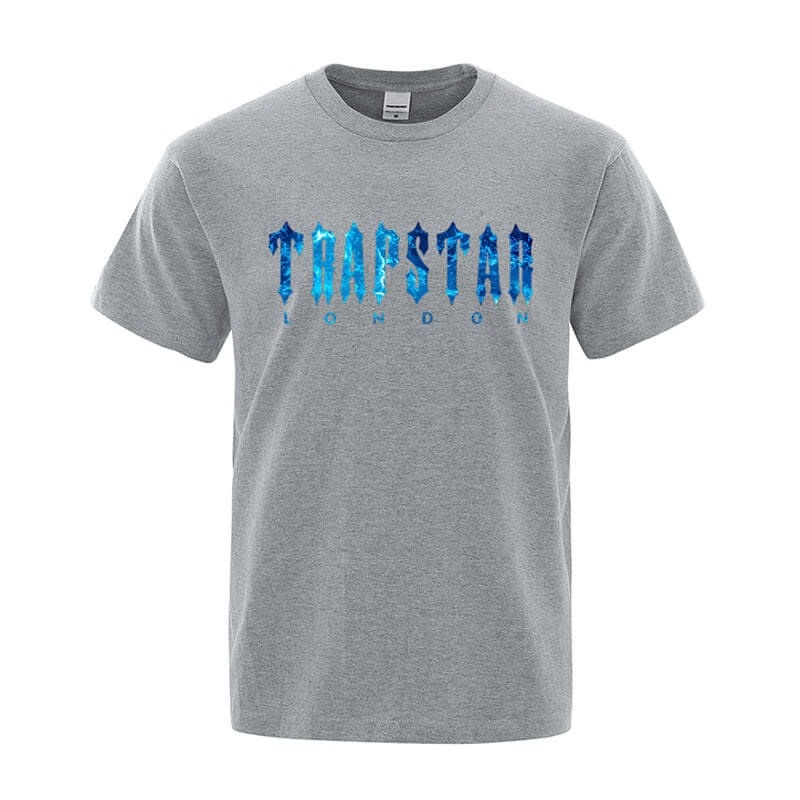 Trapstar London Chenille Tee μπλουζακια ανδρικα γκρι Greece | OO91-814