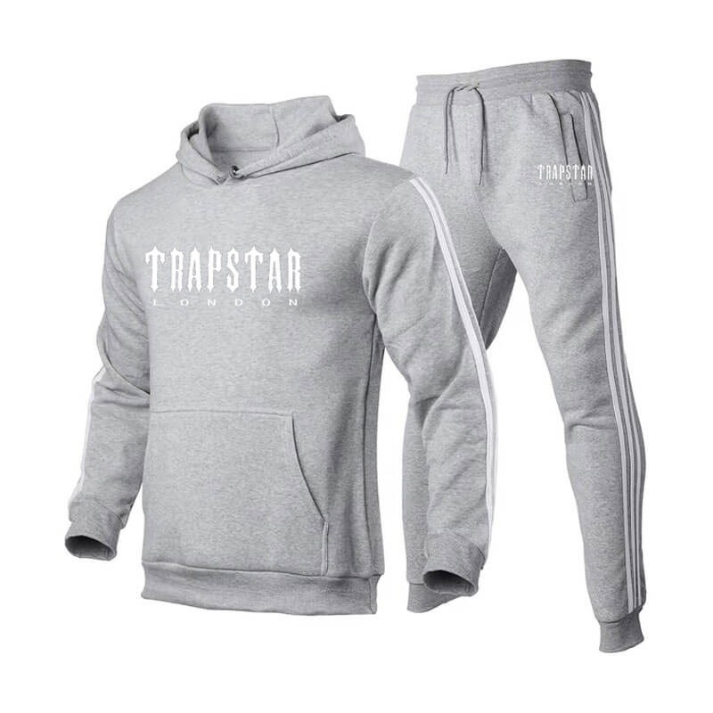 Trapstar London Printed New Χειμερινά Set ανδρικα γκρι Greece | OP40-346