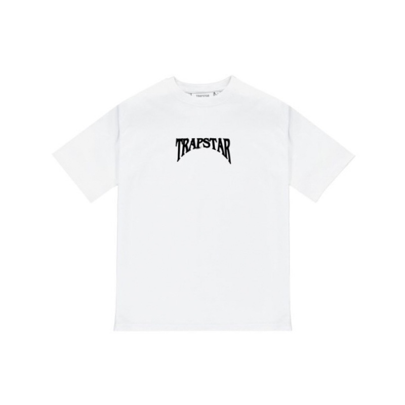 Trapstar Panthera Tee μπλουζακια ανδρικα ασπρα Greece | KP85-141