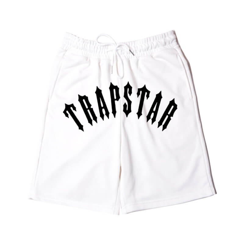 Trapstar Swim Σορτσ ανδρικα ασπρα Greece | BJ67-780