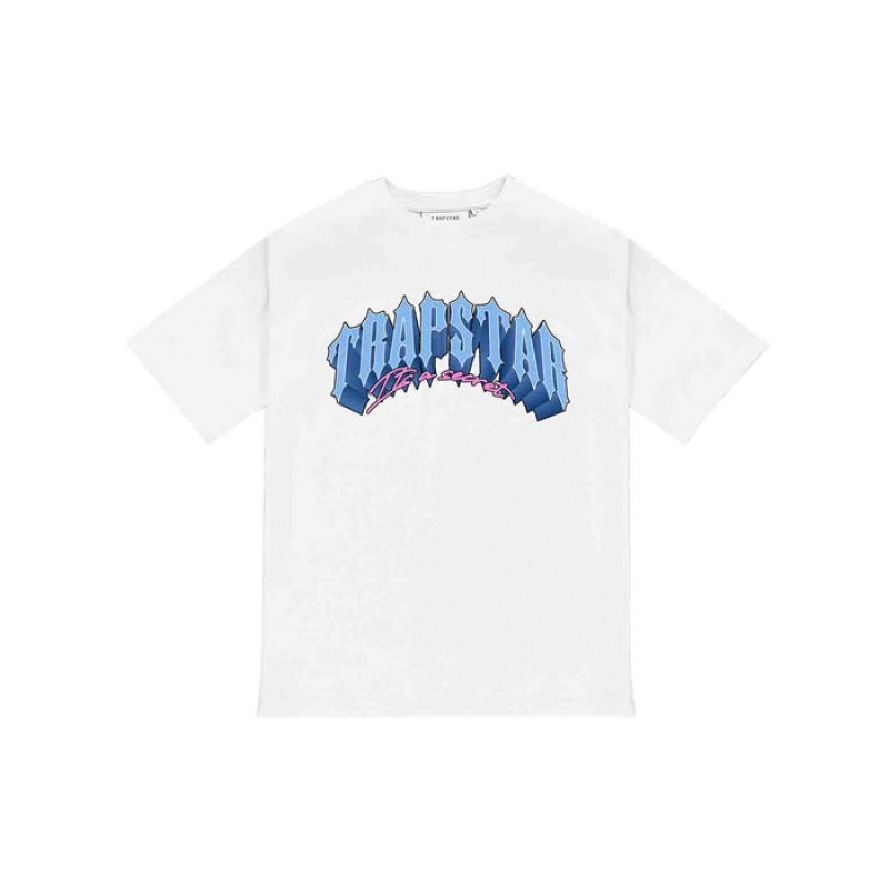 Trapstar Trap City Tee μπλουζακια ανδρικα μαυρα Greece | KX67-070