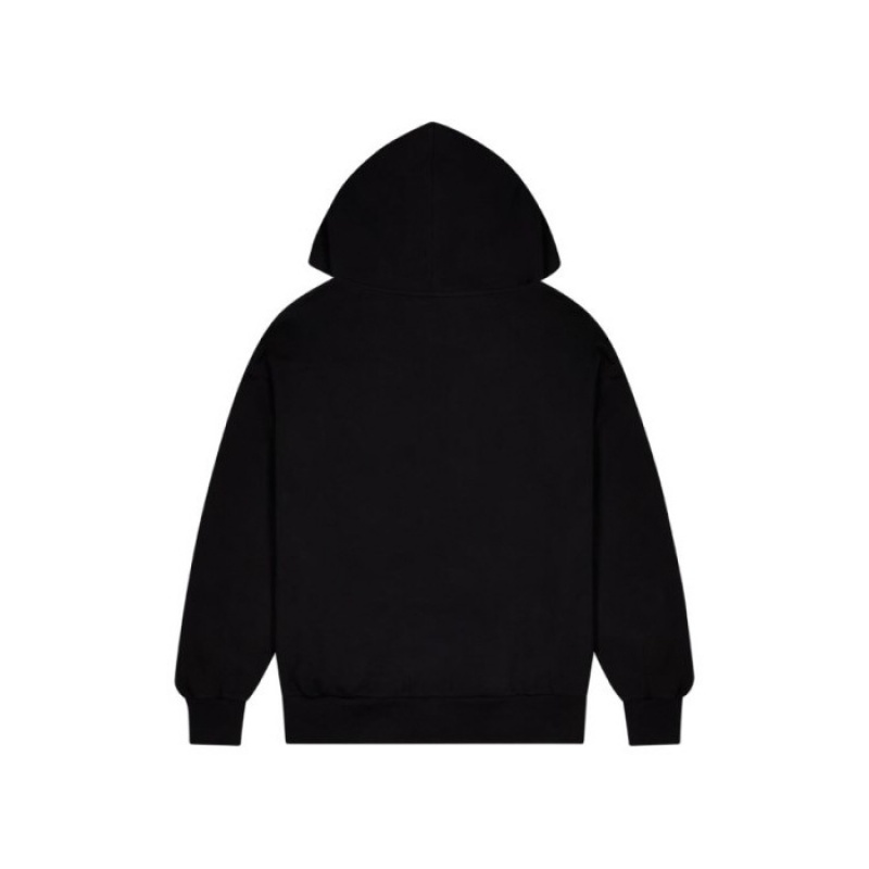 Trapstar Wildcard Chenille Zip Hoodie Set ανδρικα μαυρα Greece | SC22-275